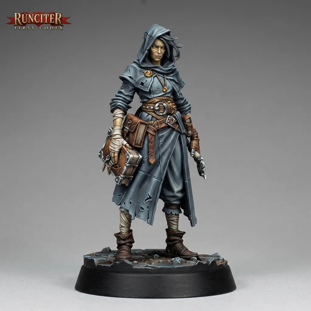 Khelben Shadowbinder · Female Half Elf Warlock
