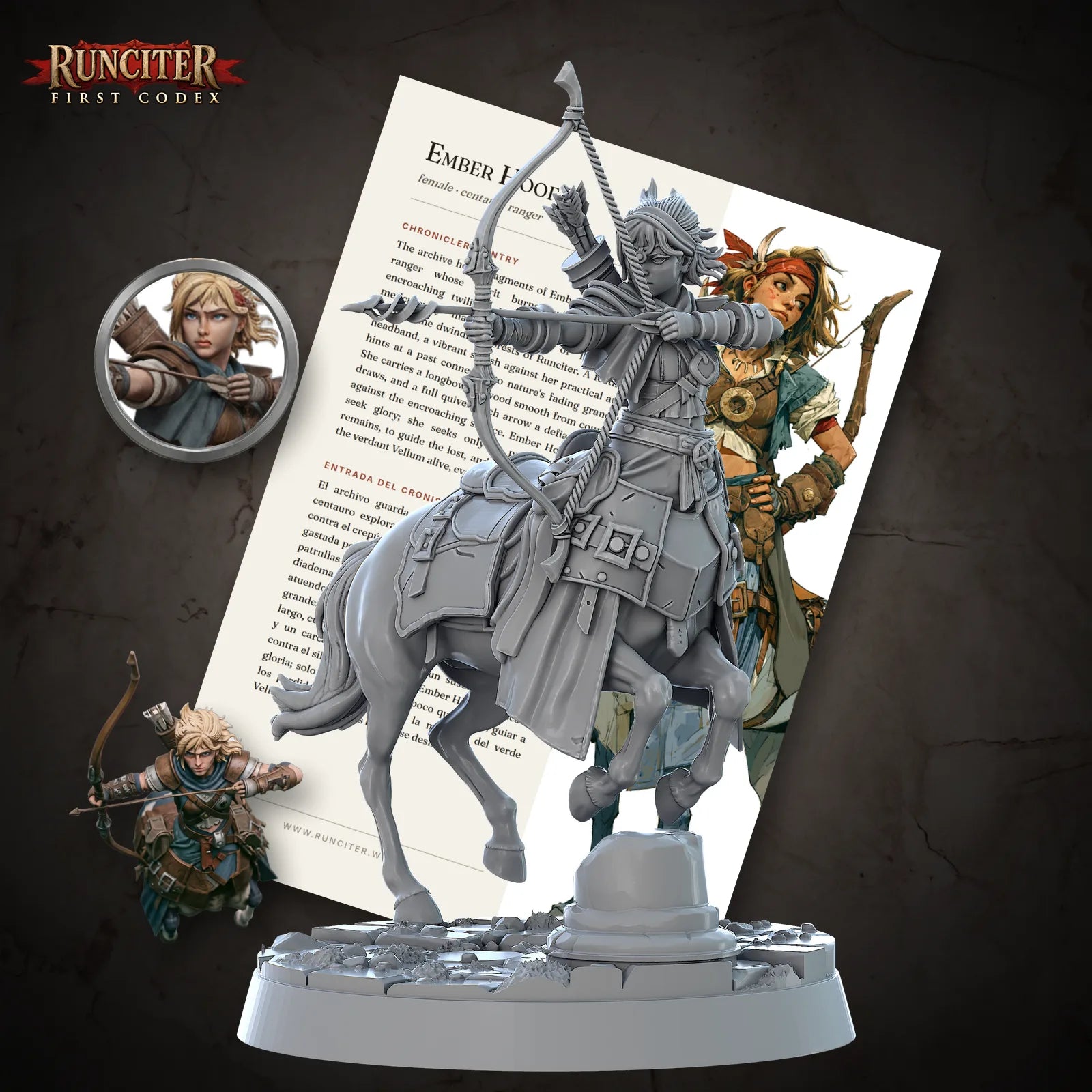 Ember Hoof · Female Centaur Ranger