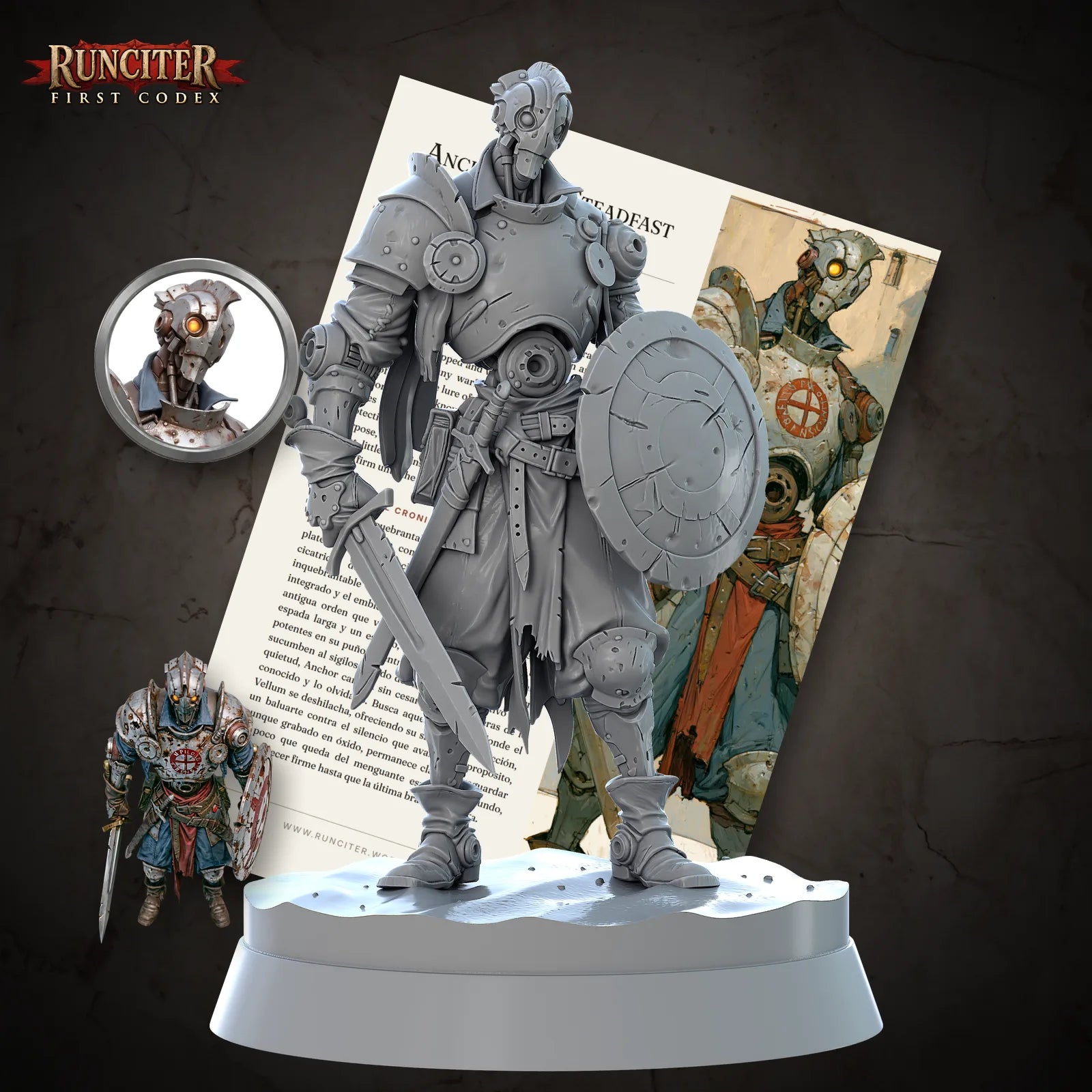 Anchor, the Steadfast · Male Warforged Paladin