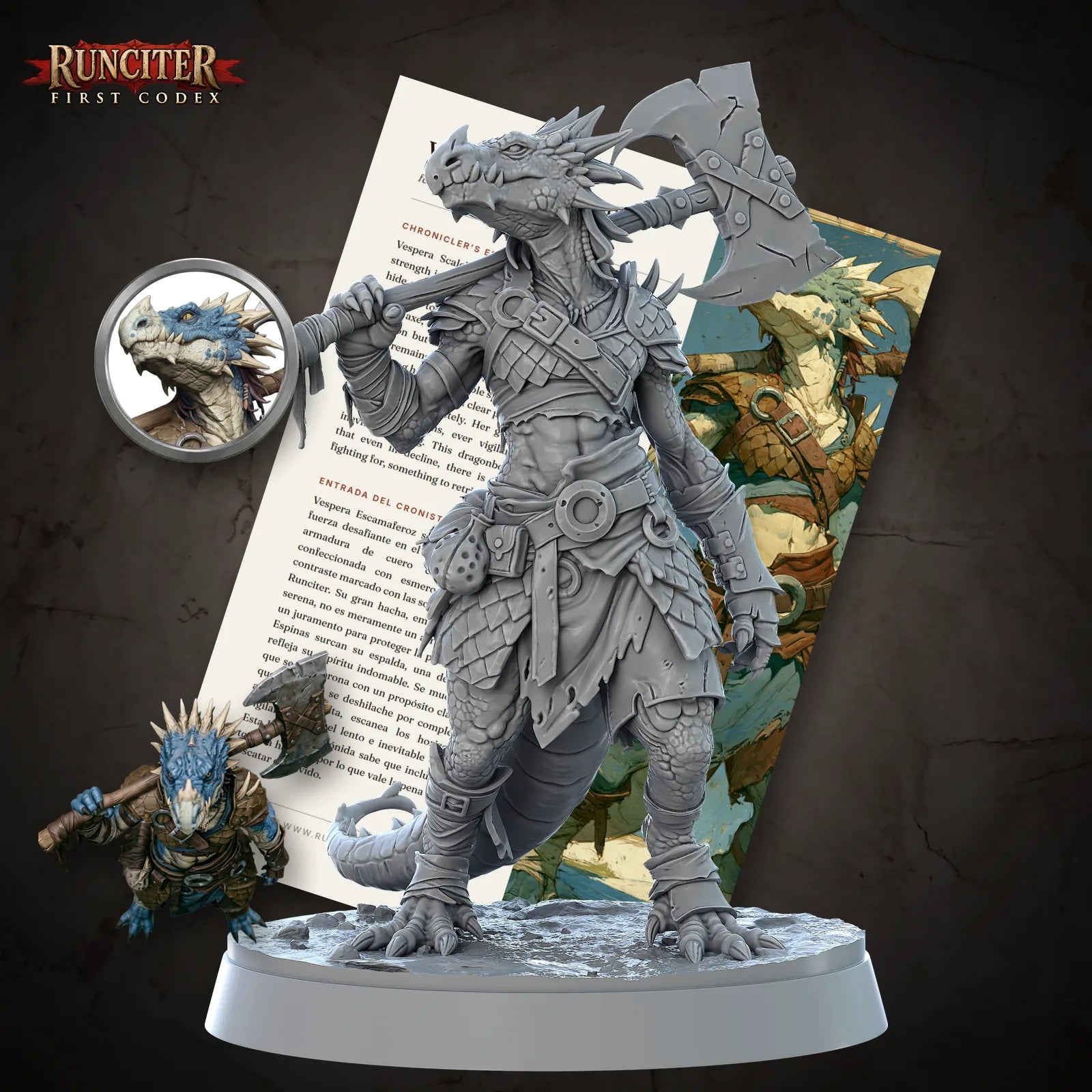 Vespera Scaleborn · Female Dragonborn Barbarian
