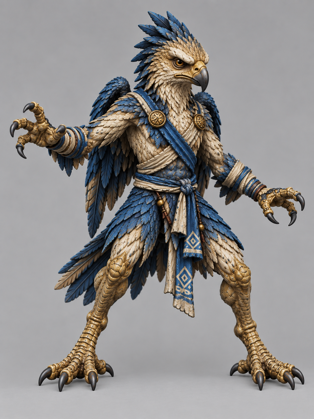 Chala, Male Aarakocra Monk