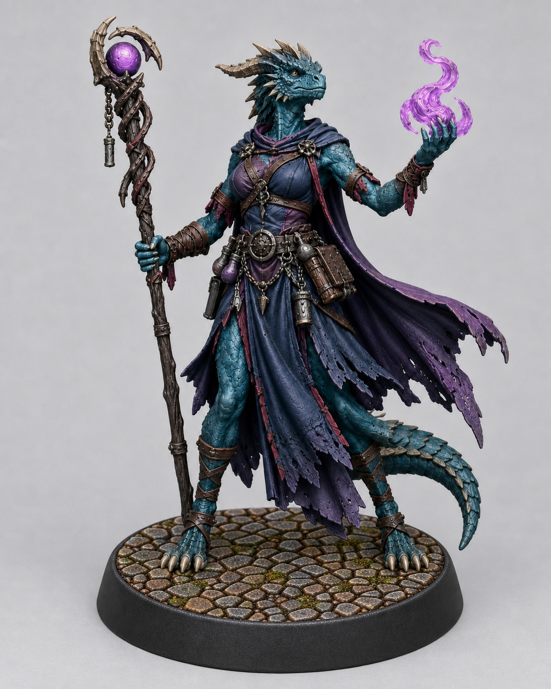 Perra, Female Dragonborn Sorceror - 75mm Hero