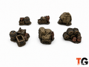 6pc Fantasy Supply & Cargo Scatter Terrain Set
