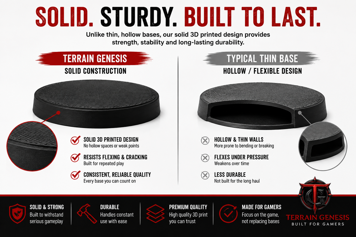 .75" Circular Bases | Small Size
