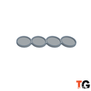 25mm Movement Tray - 4 Models - 1x1x1x1 Straight