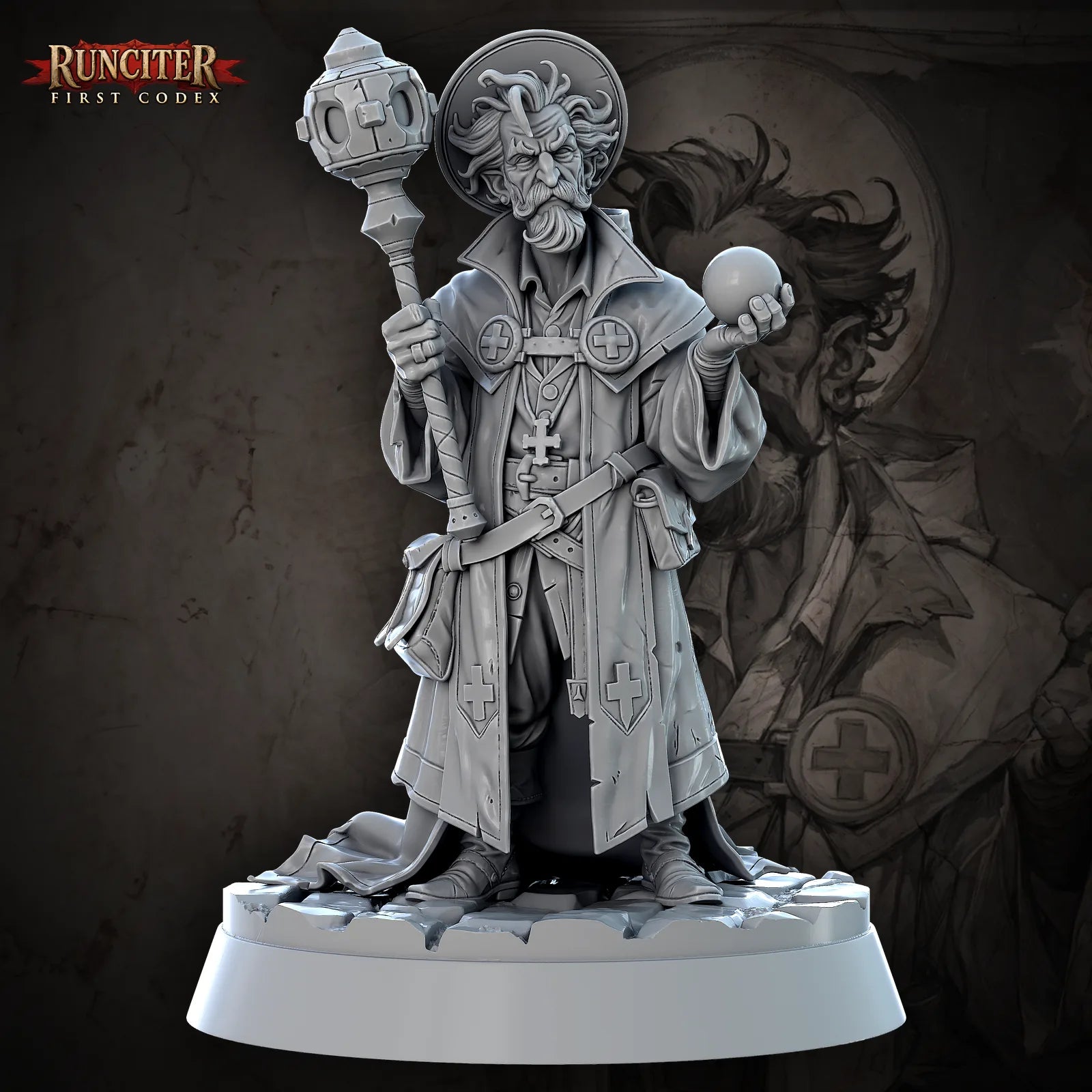 Pericus Sol · Male Aasimar Cleric