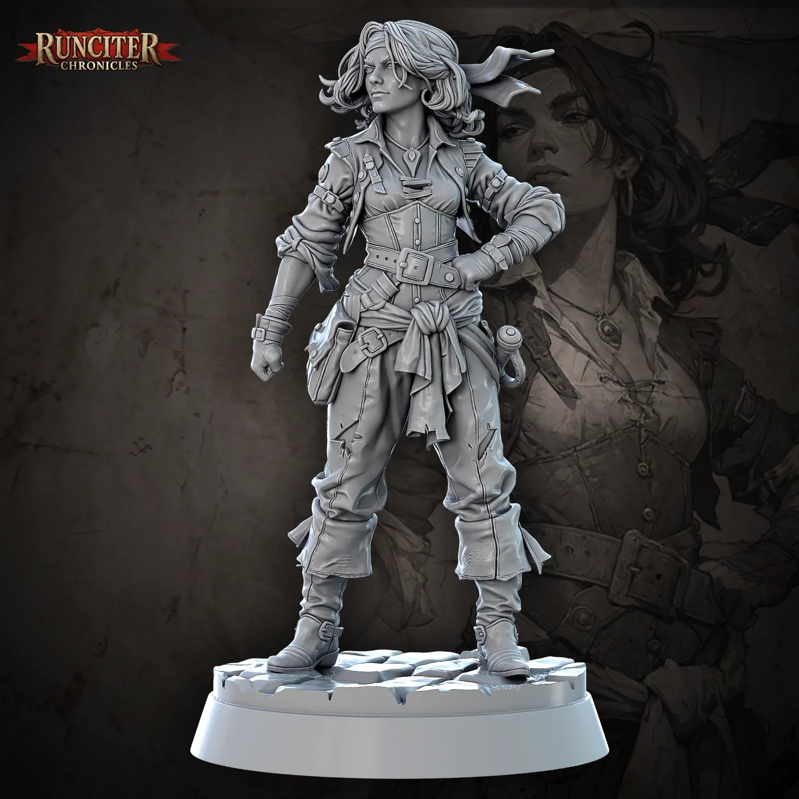 Coralia · Female Human Swashbuckler