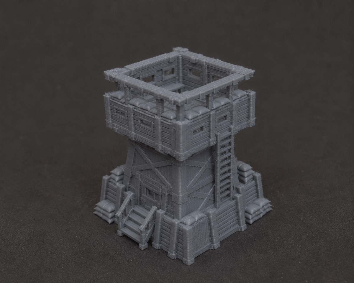 Watch tower, alternate view