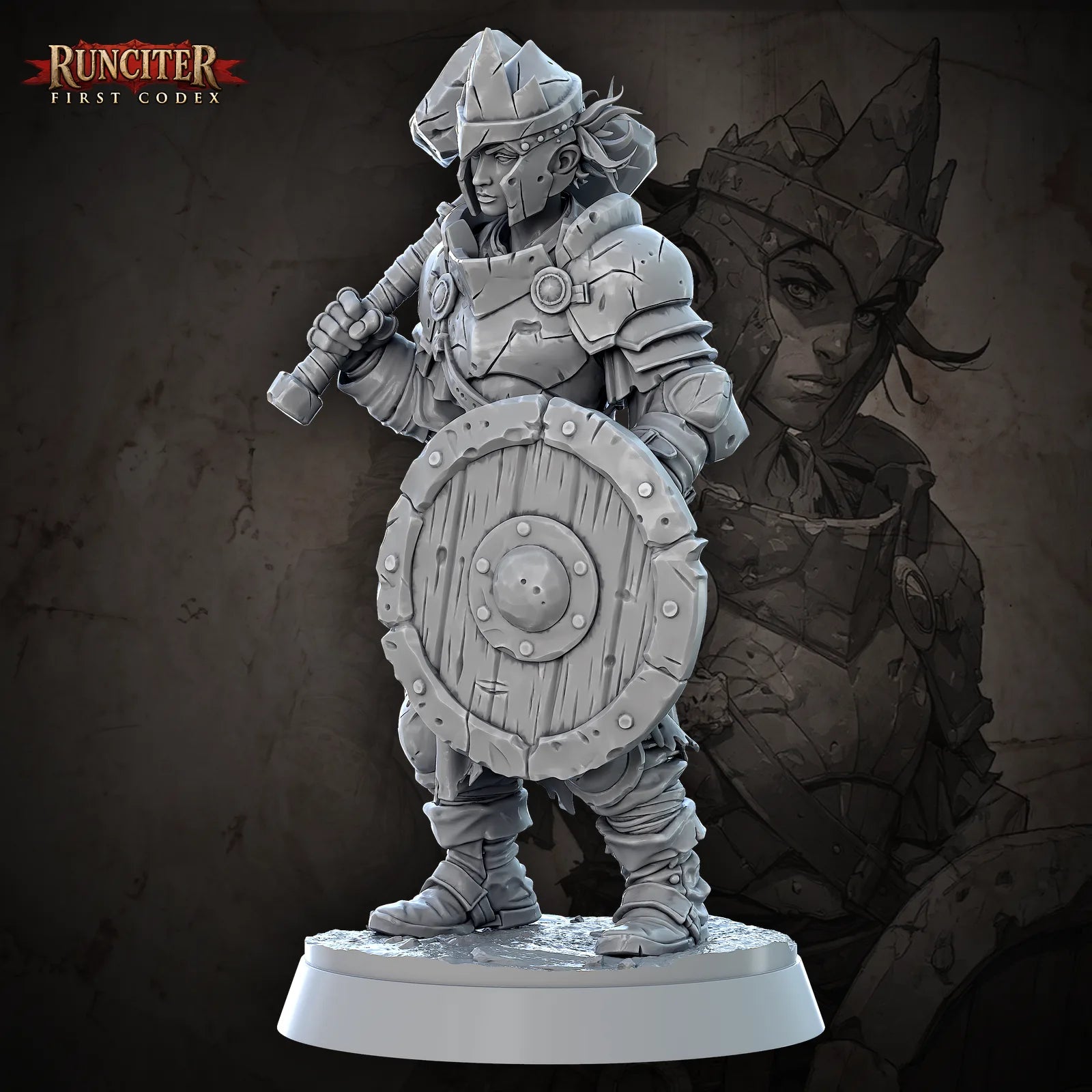 Morwenna Stonecrown · Female Goliath Cleric