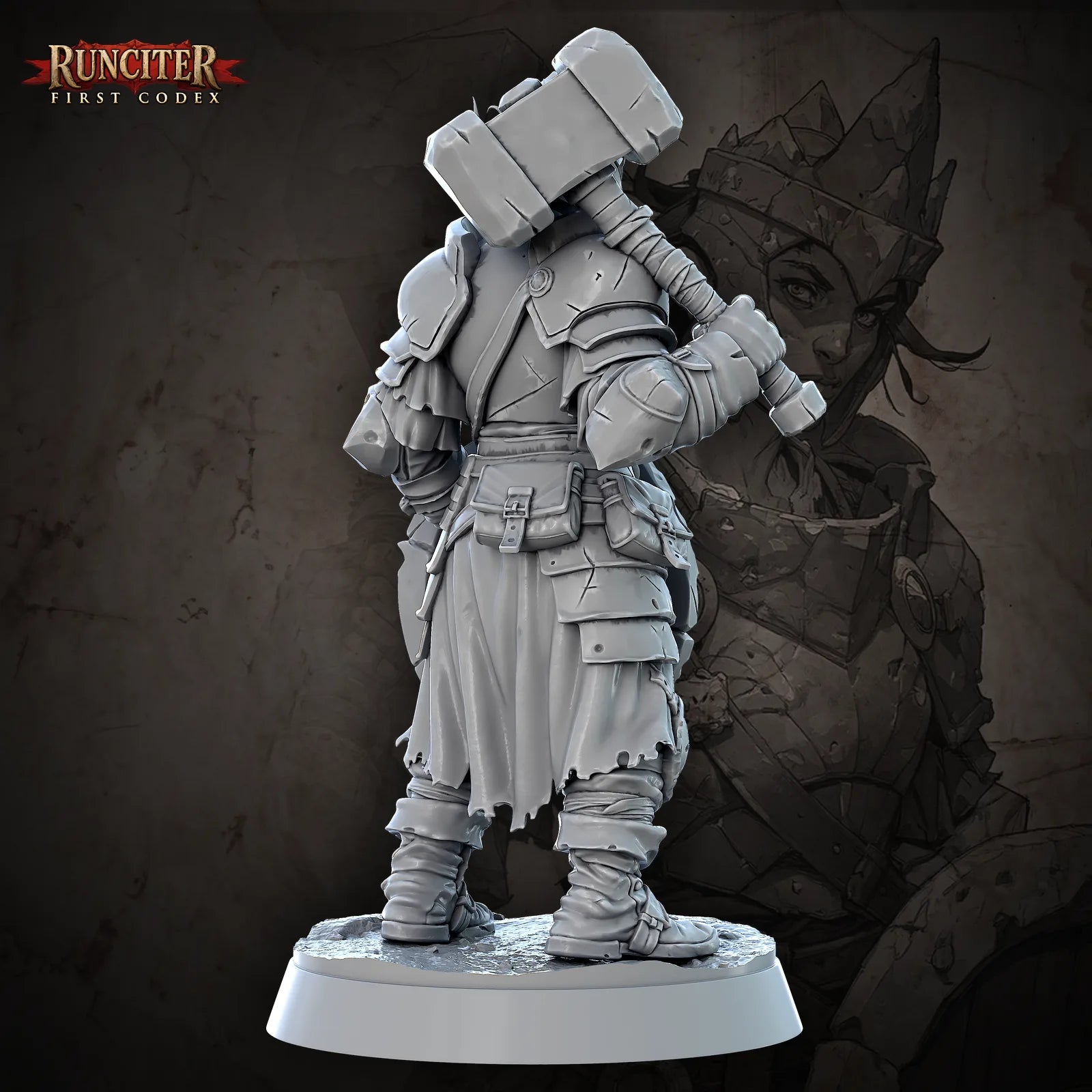 Morwenna Stonecrown · Female Goliath Cleric