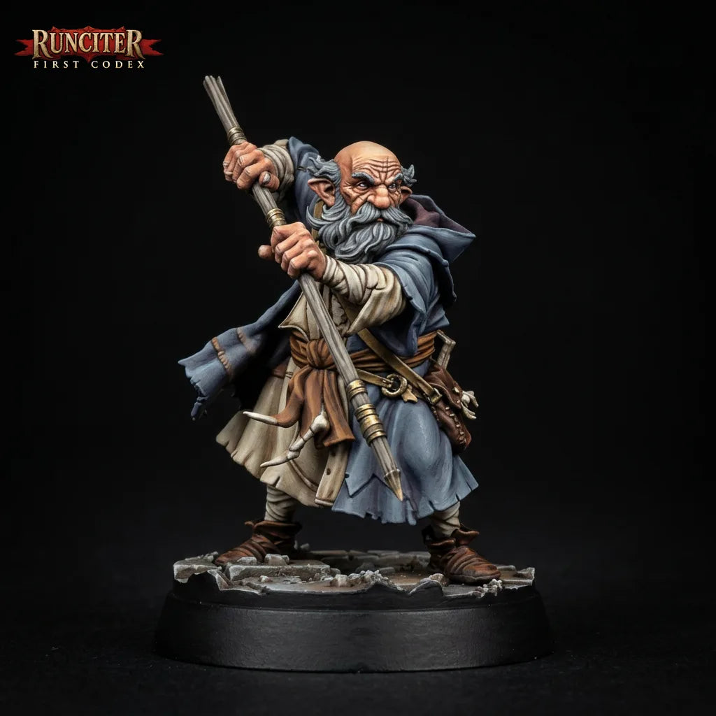 Karnash Stonehand · Male Dwarf Monk