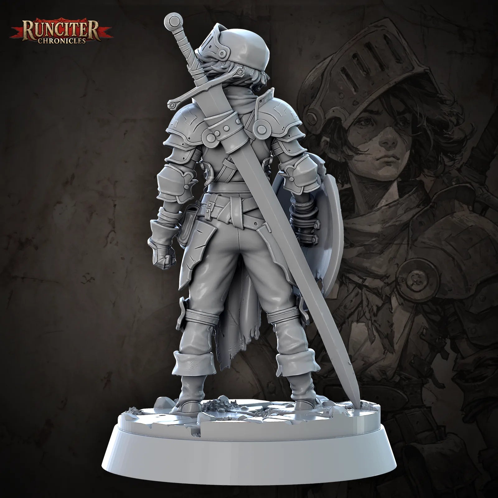 Rowan, the Steadfast Heart · Female Human Paladin