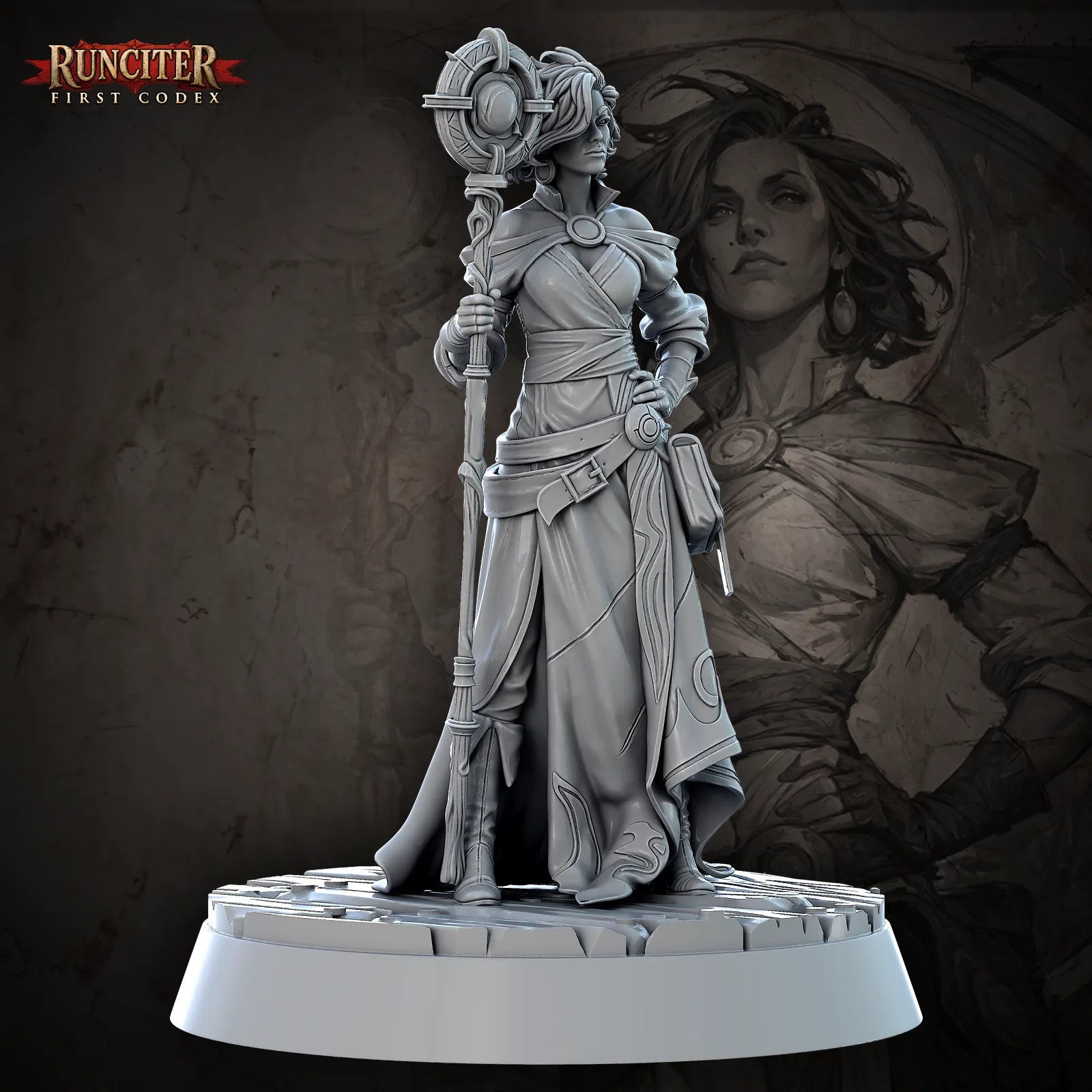 Soleia Whisperlight · Female Aasimar Wizard
