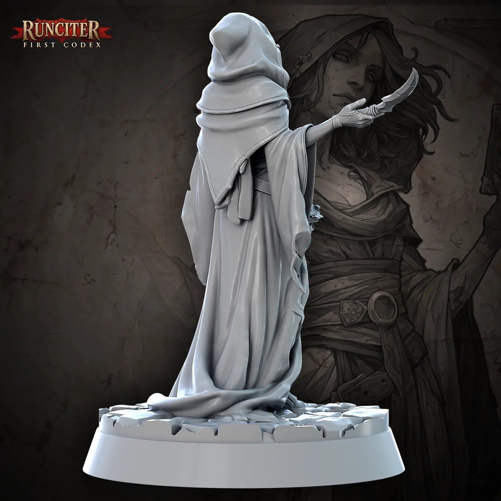 Morwen Shadowbrook · Female Shadar Kai Warlock