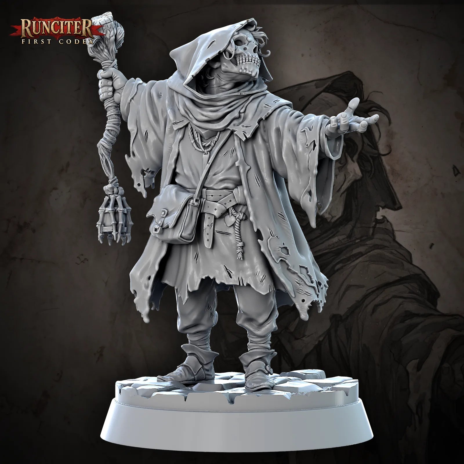 Milo Shadowfoot · Male Halfling Necromancer