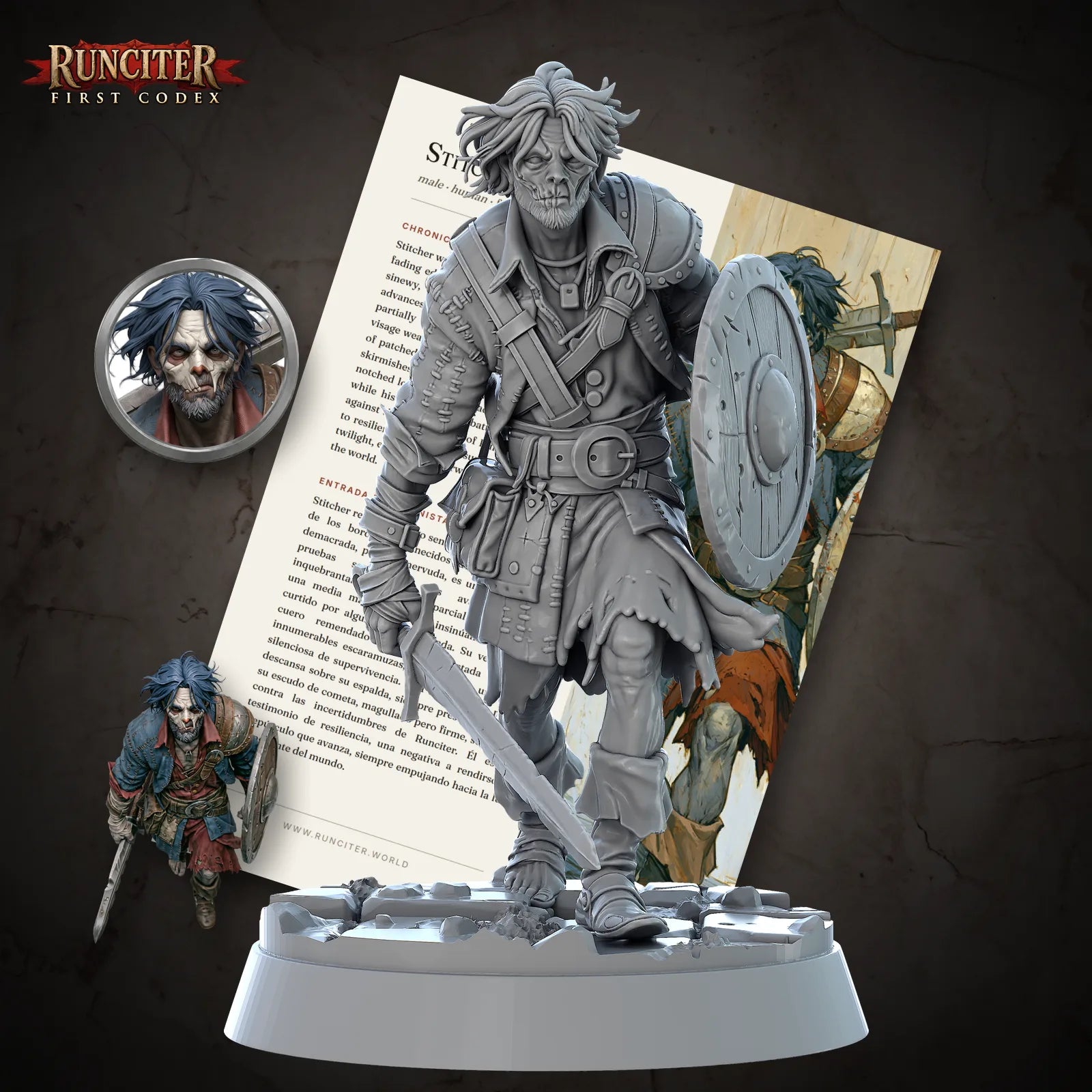 Stitcher · Male Human Fighter