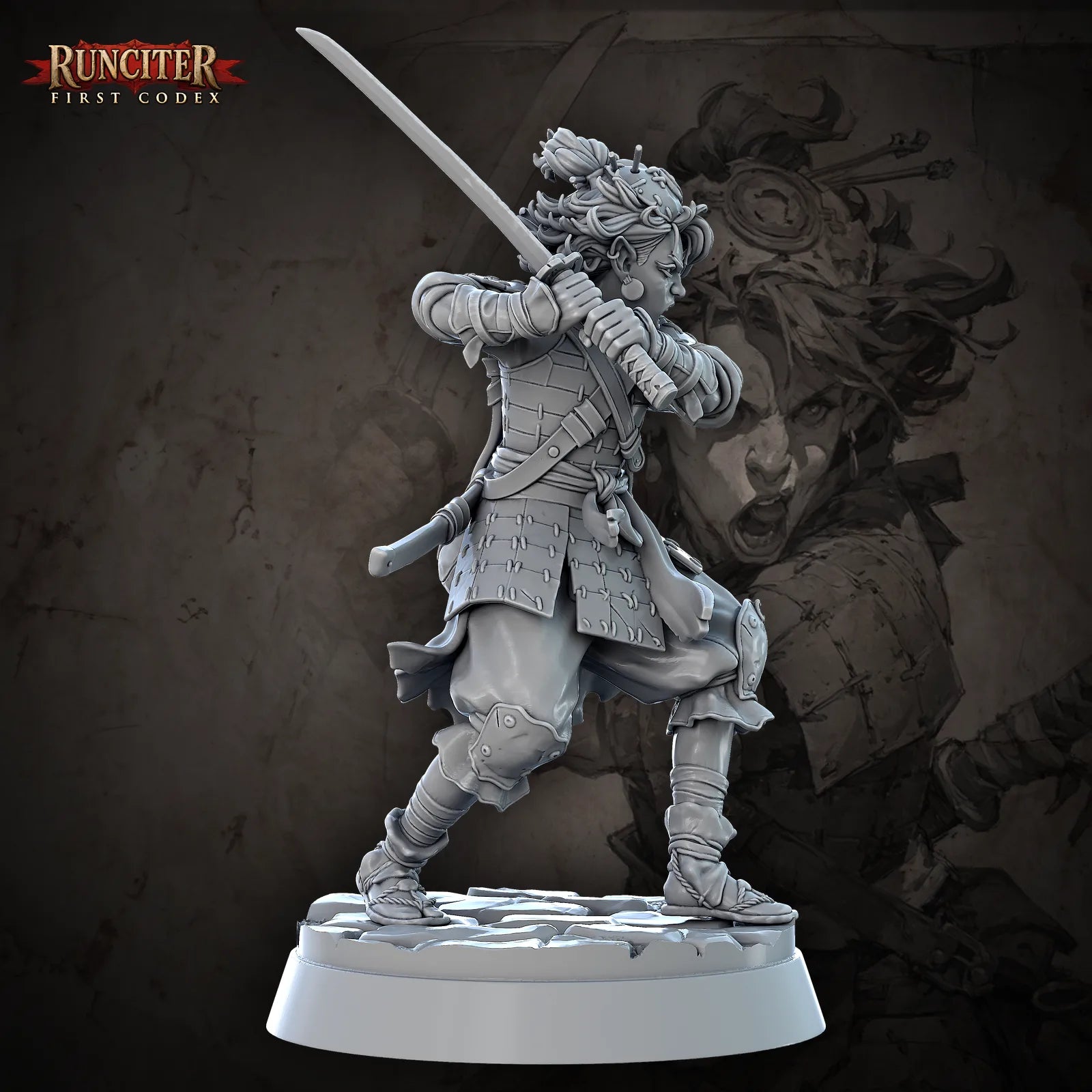Kiyomi, the Unyielding Blossom · Female Elf Fighter
