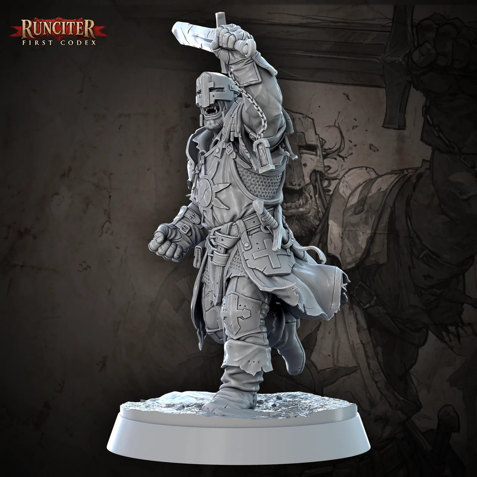 Sun-Eater Grak · Male Half Orc Paladin