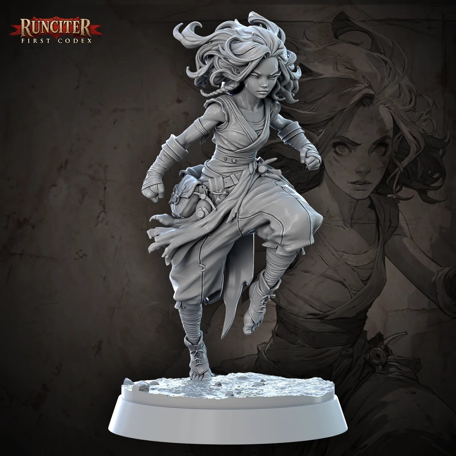 Zephyr Skyseeker · Female Genasi Monk