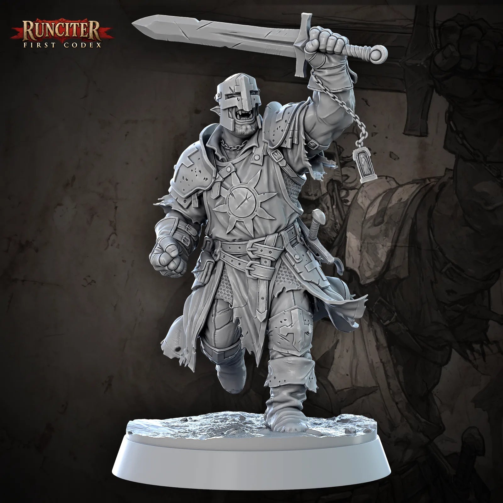 Sun-Eater Grak · Male Half Orc Paladin