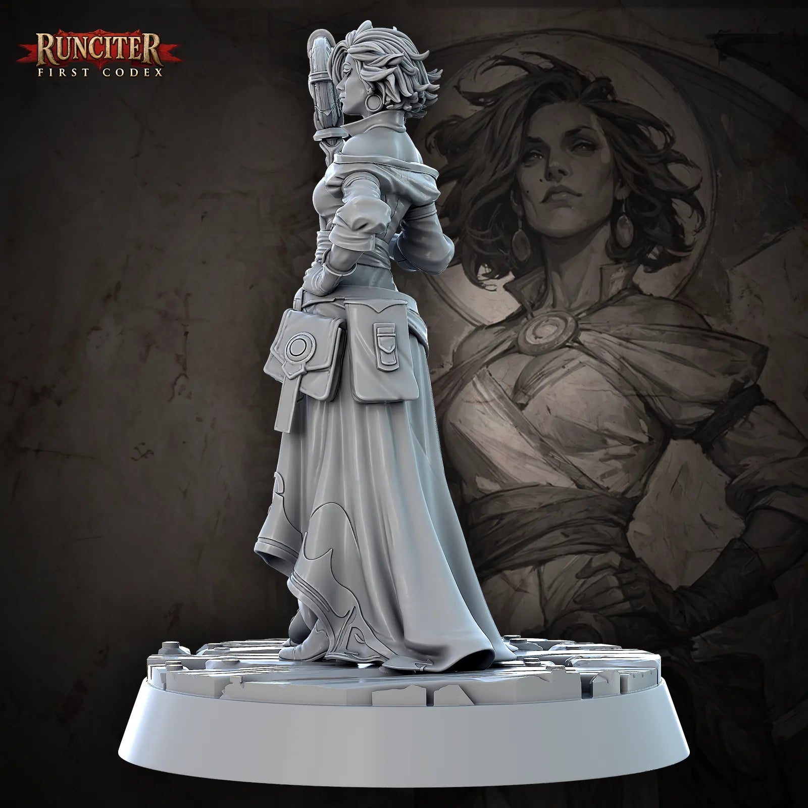 Soleia Whisperlight · Female Aasimar Wizard