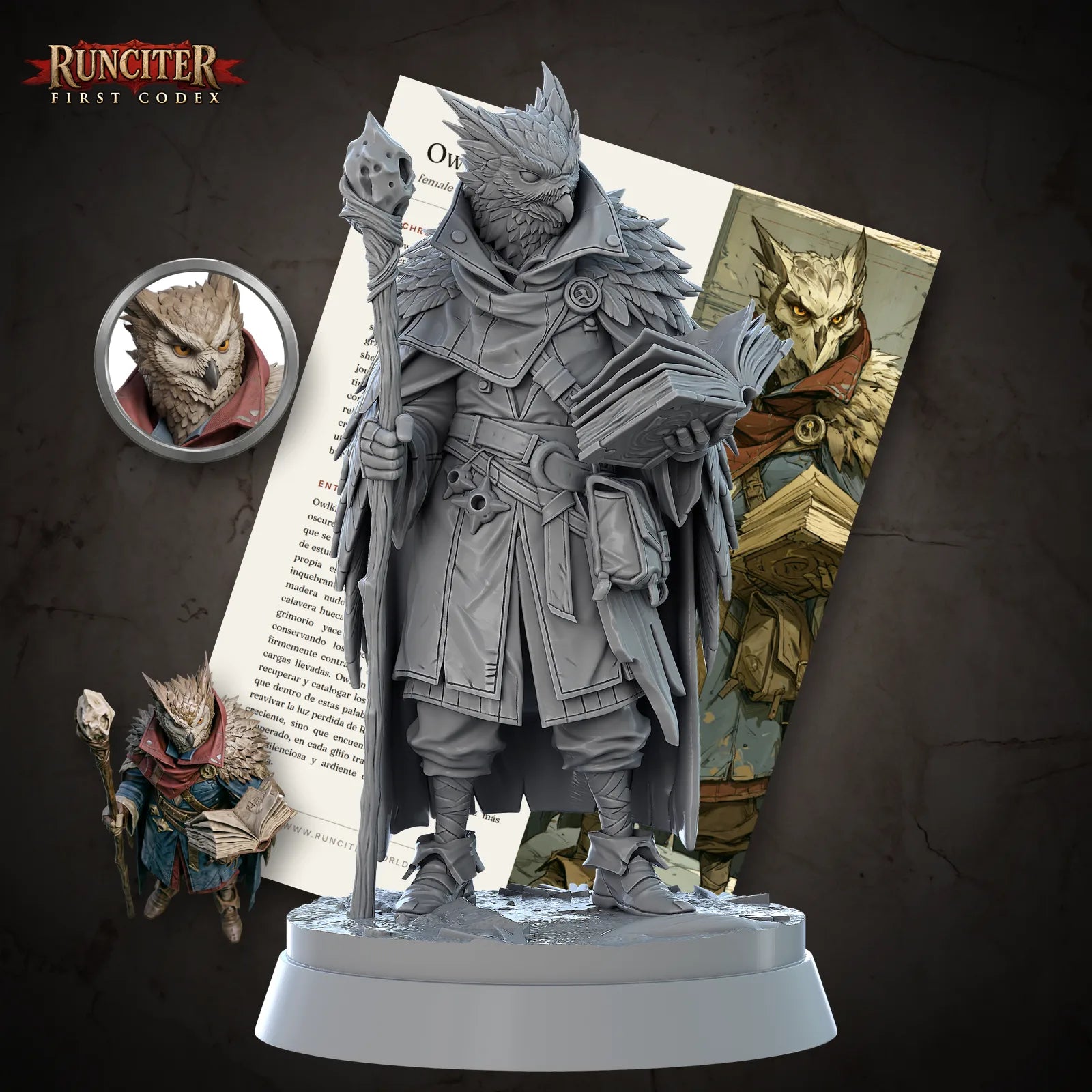 Owlkin Whisperglide · Female Owlin Wizard