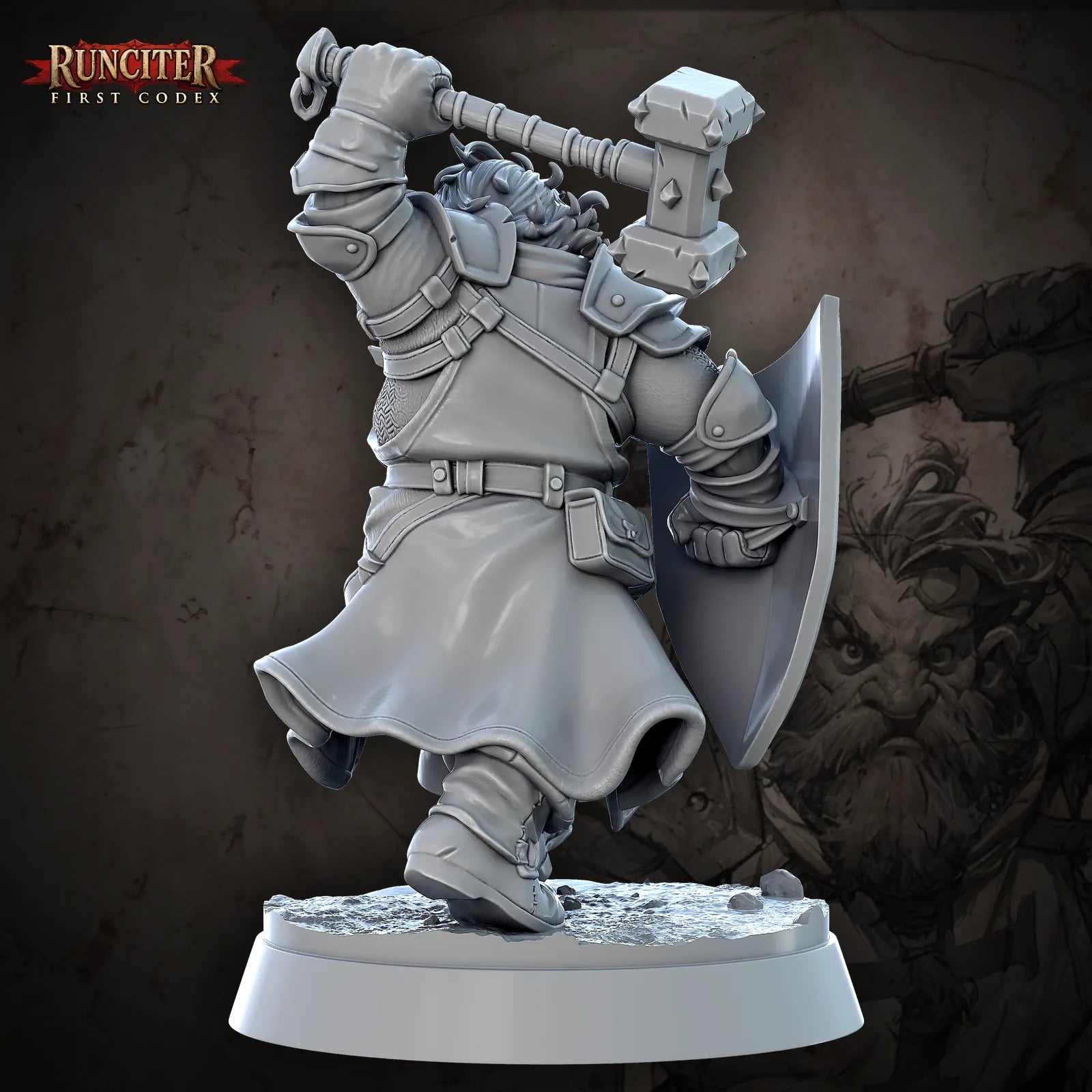 Thrain Stonehand · Male Dwarf Paladin