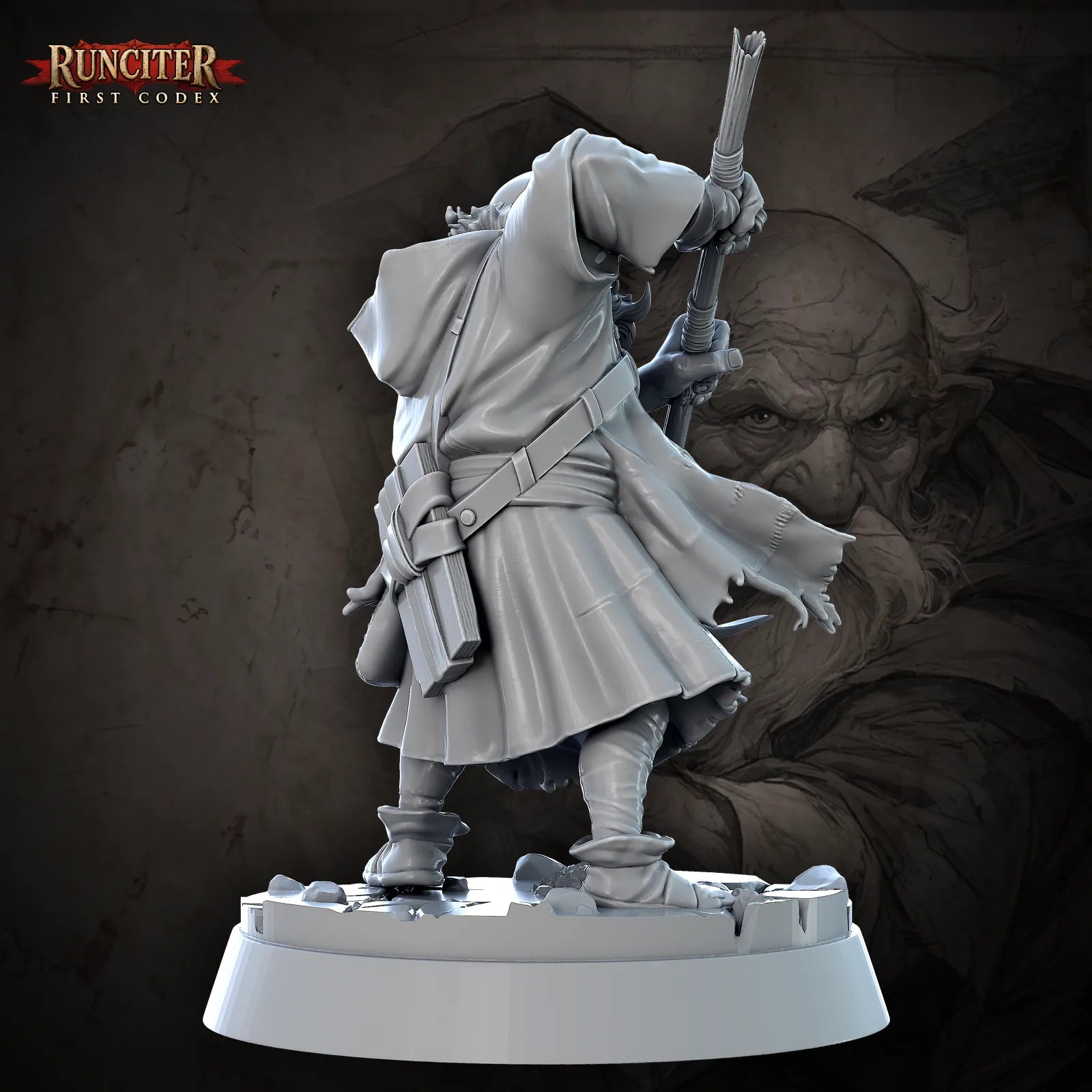 Karnash Stonehand · Male Dwarf Monk