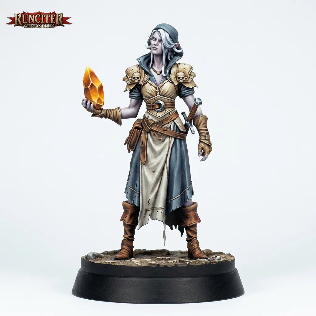 Eldrin Swiftblade · Female Elf Wizard