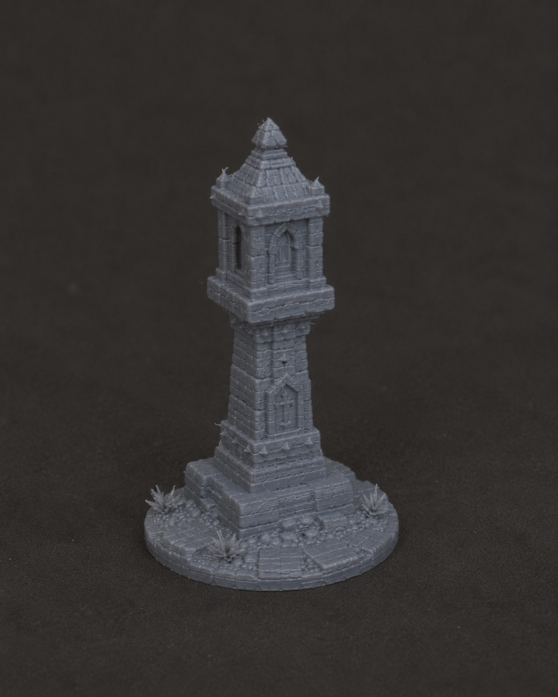 Ruined city terrain, detail view