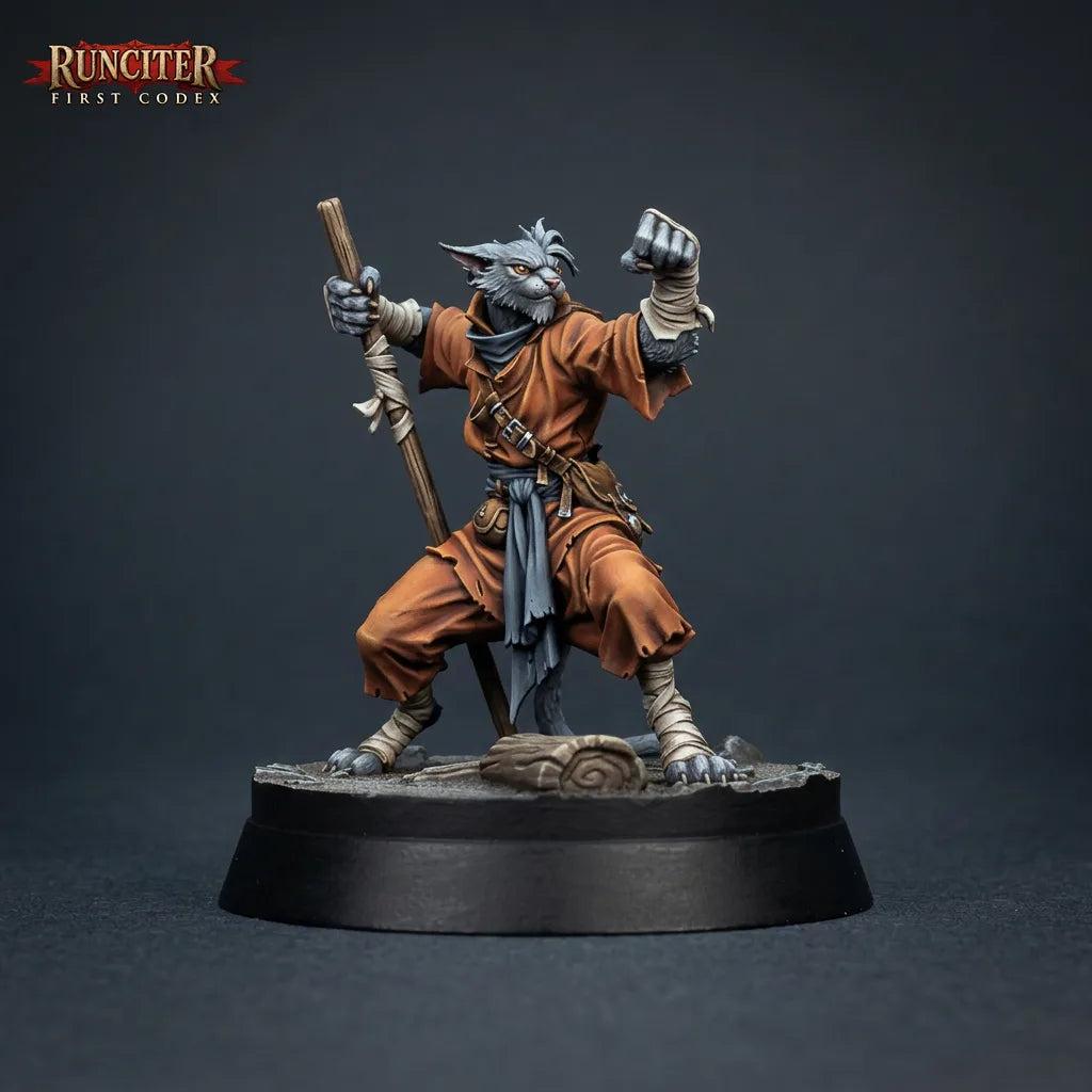 Jadak, the Woven Path · Male Tabaxi Monk