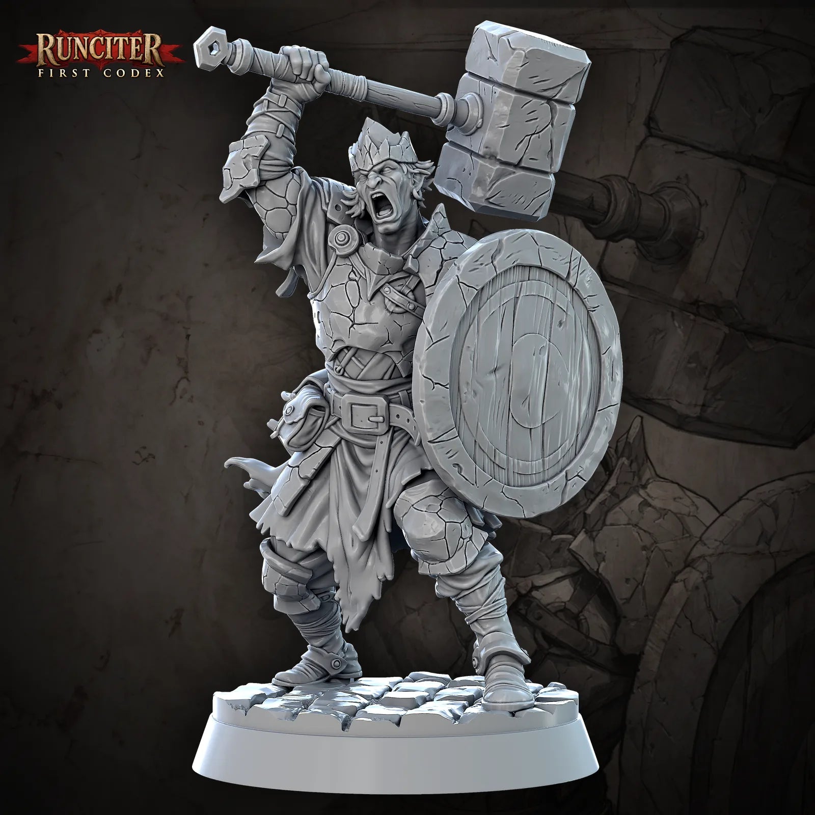 Kaelen Stoneheft · Male Genasi Paladin