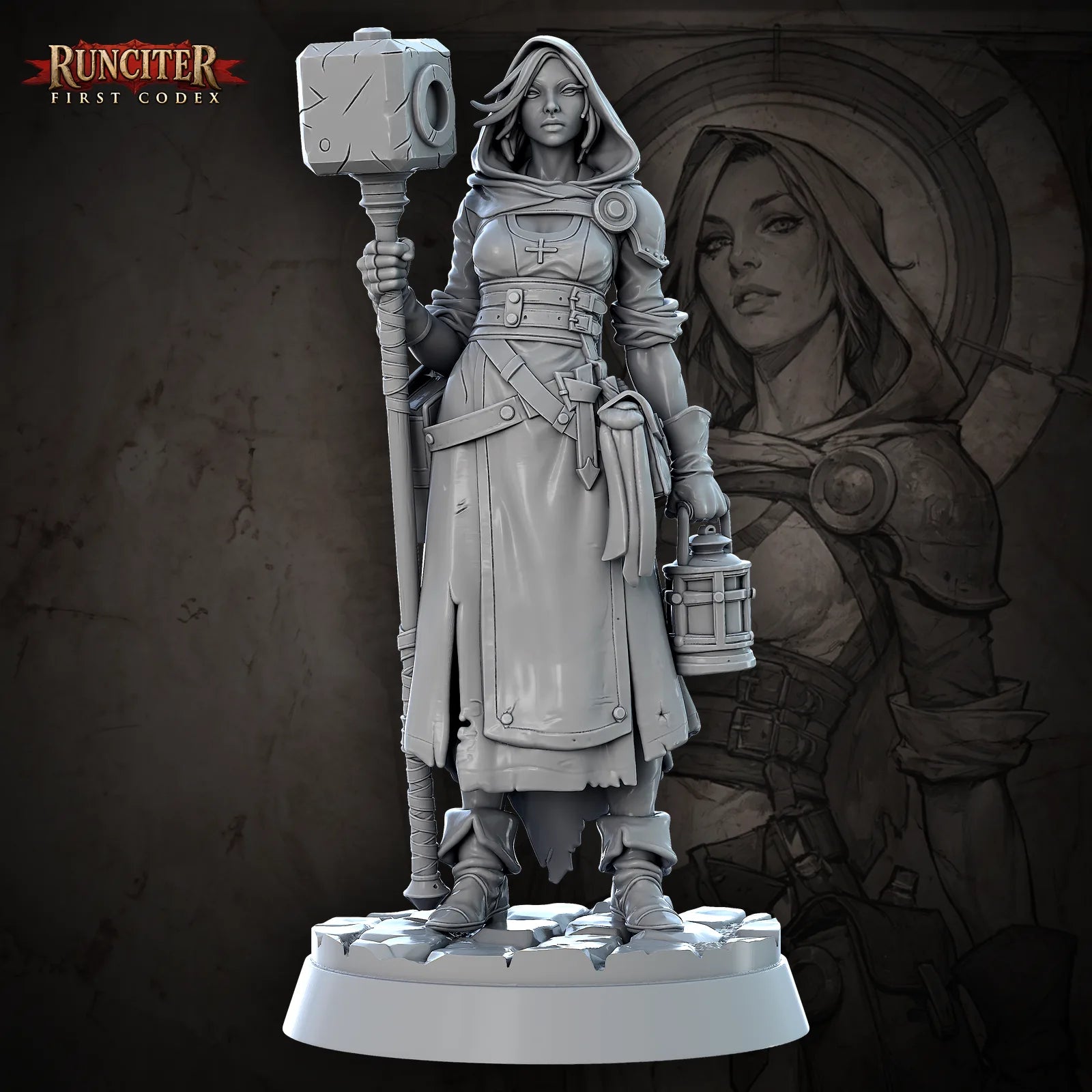 Celeste, the Keeper of Fading Light · Female Aasimar Cleric