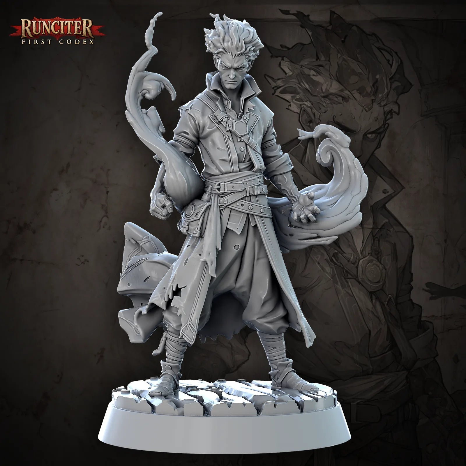 Kymos · Male Genasi Sorcerer