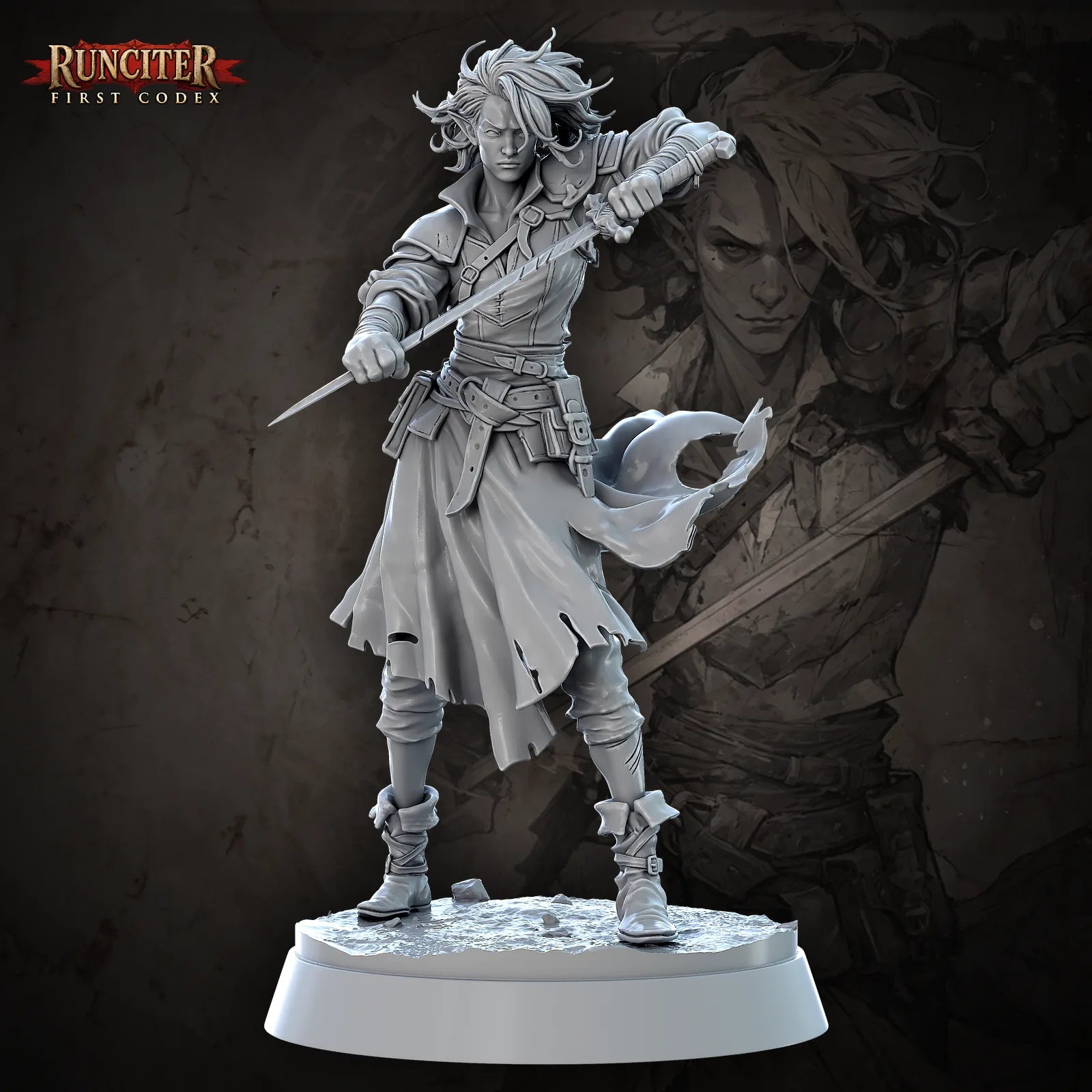 Faelar Moonblade · Male Elf Bladesinger