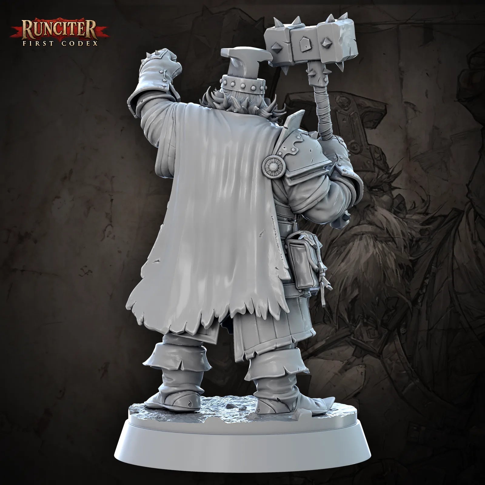 Runelock Stonefist · Male Dwarf Cleric