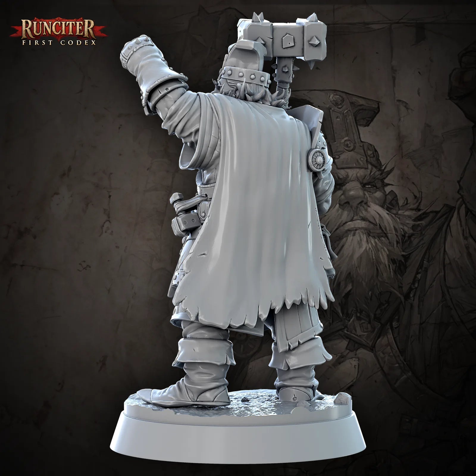 Runelock Stonefist · Male Dwarf Cleric
