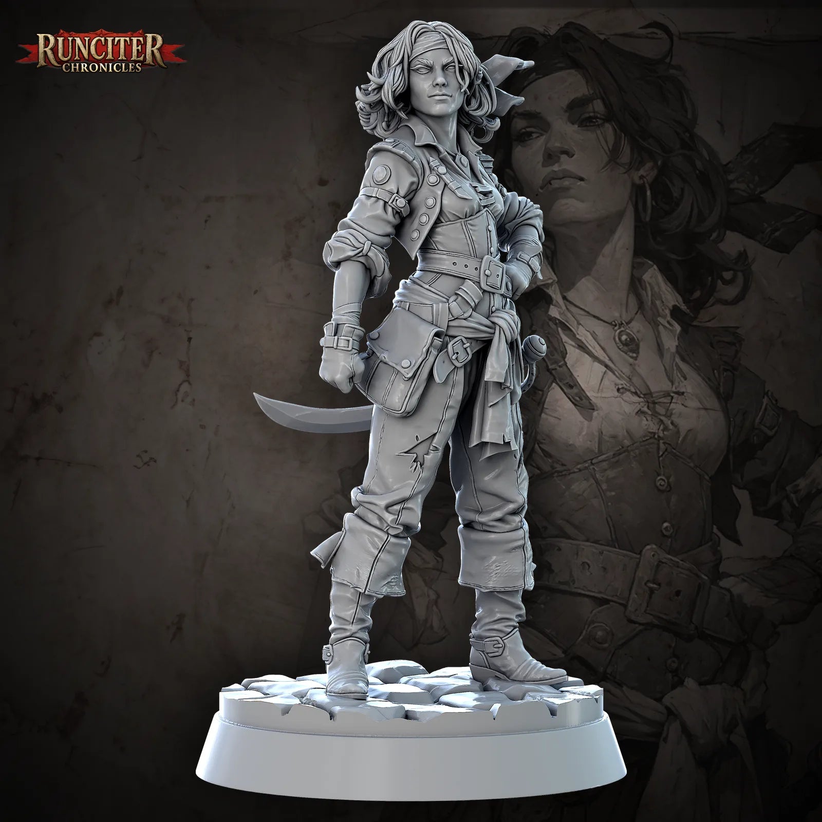 Coralia · Female Human Swashbuckler
