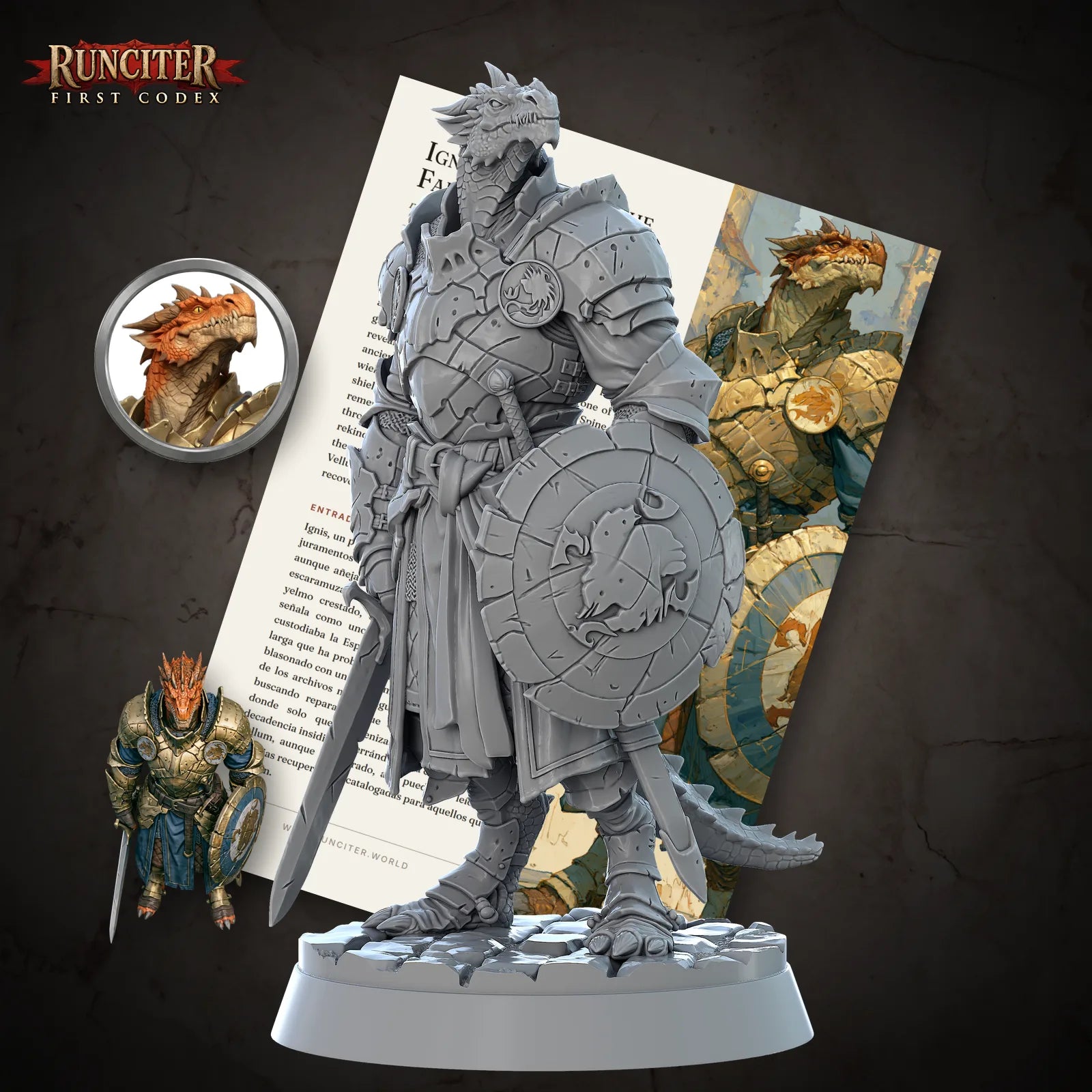 Ignis, Warden of the Fading Scale · Male Dragonborn Paladin