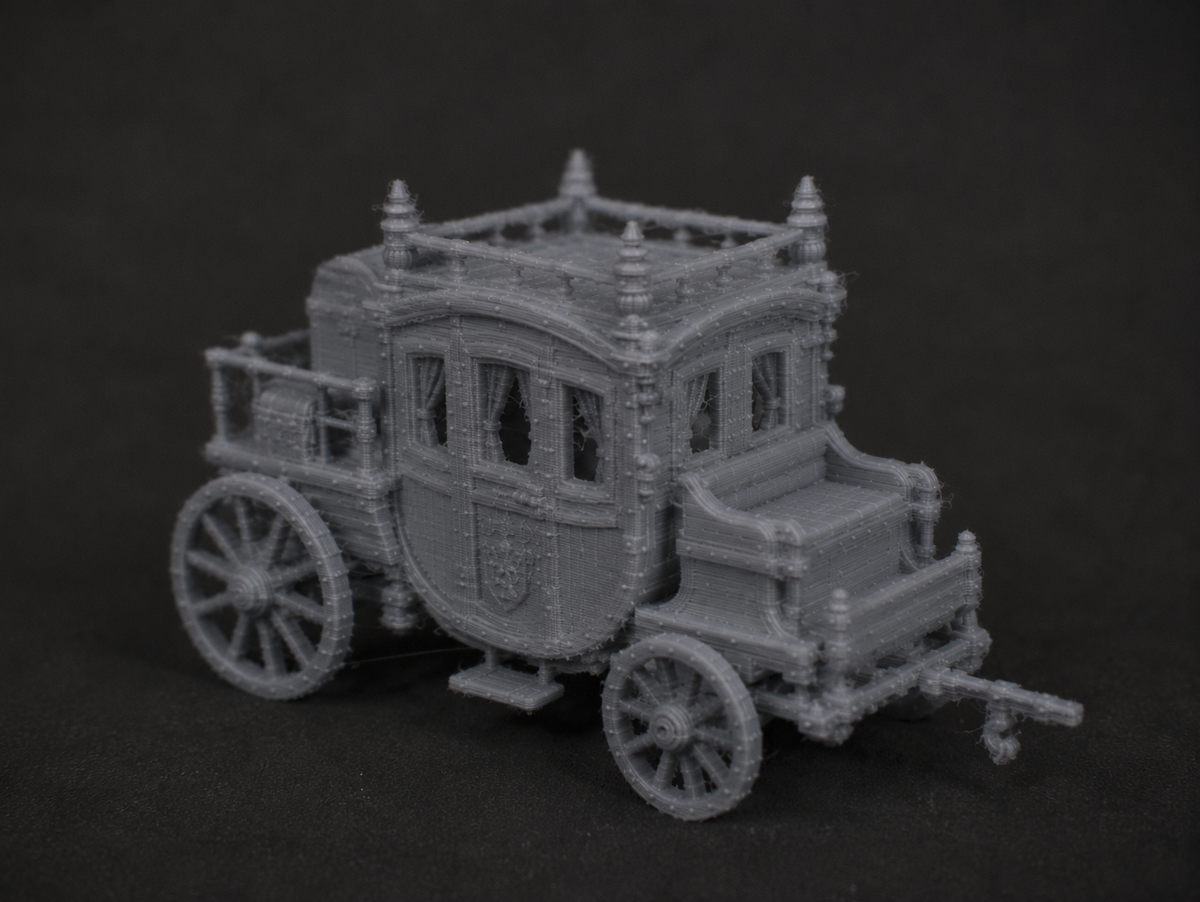 Carriage wagon, alternate angle
