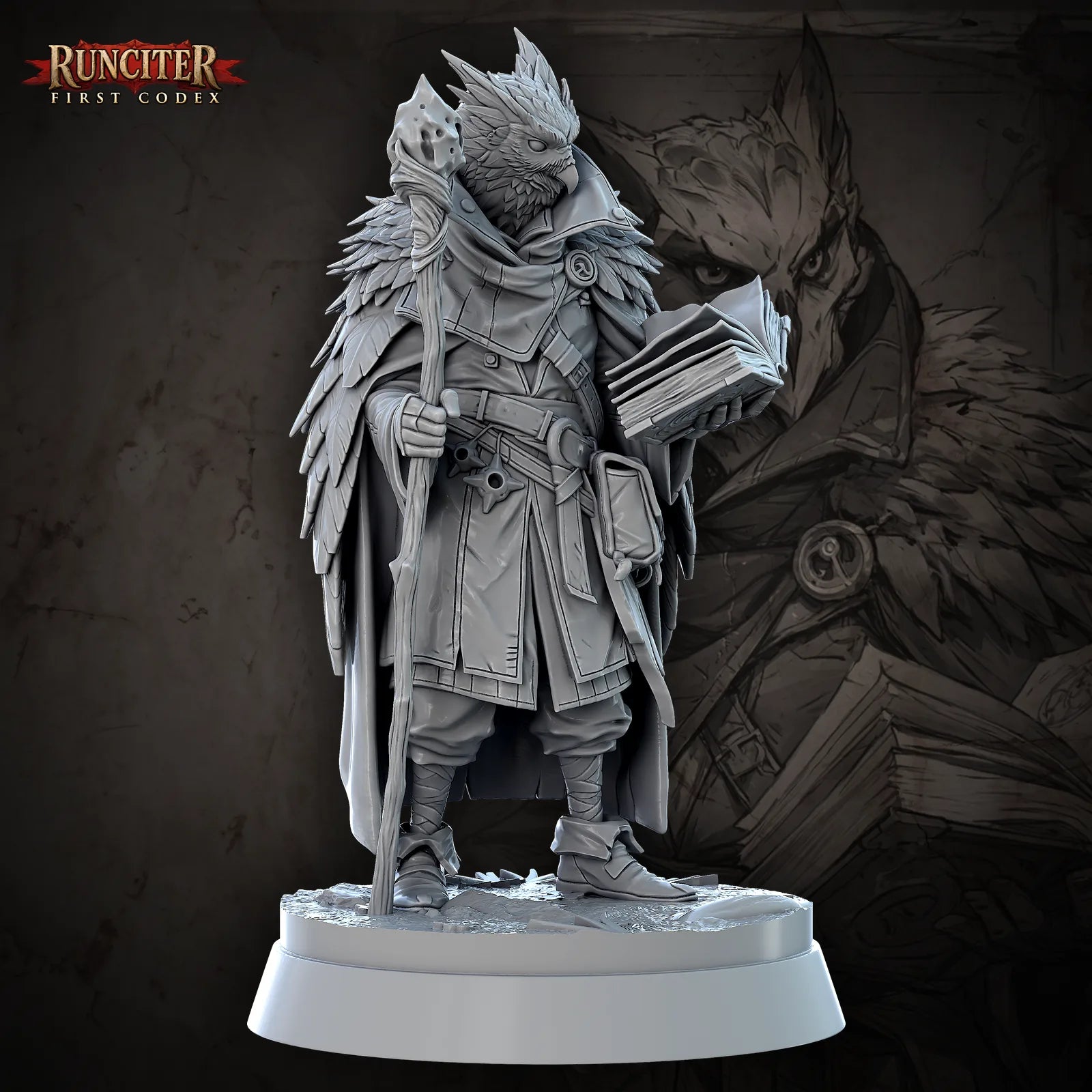 Owlkin Whisperglide · Female Owlin Wizard