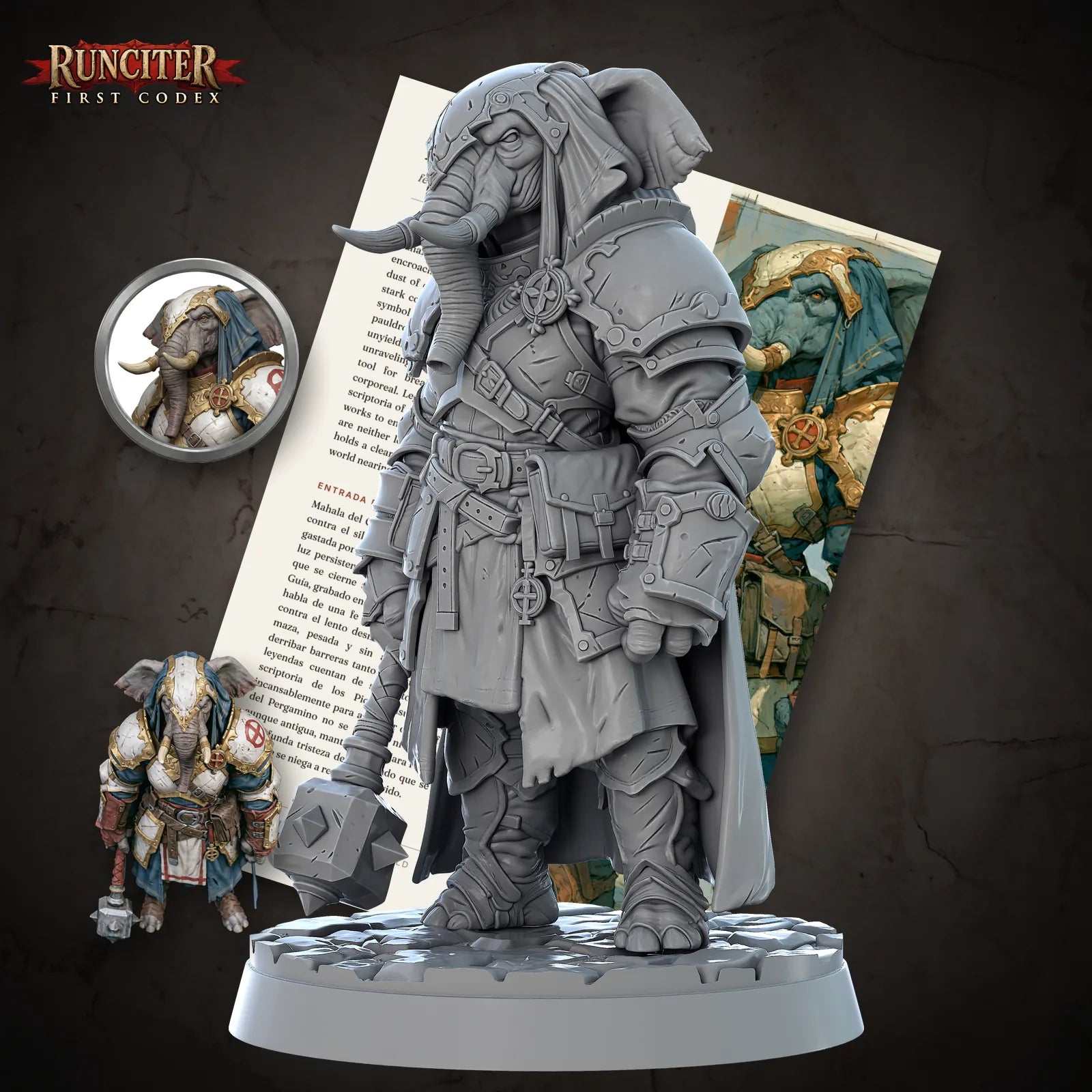 Mahala · Female Loxodon Cleric