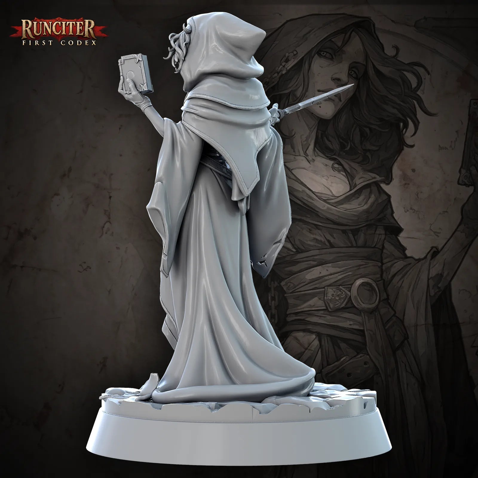 Morwen Shadowbrook · Female Shadar Kai Warlock