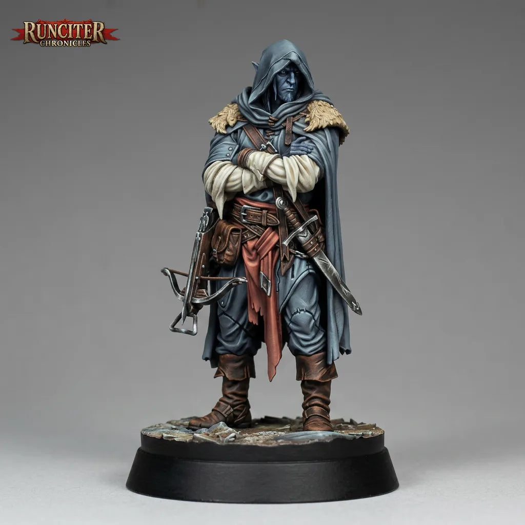 Kaelen Shadowgale · Male Drow Ranger