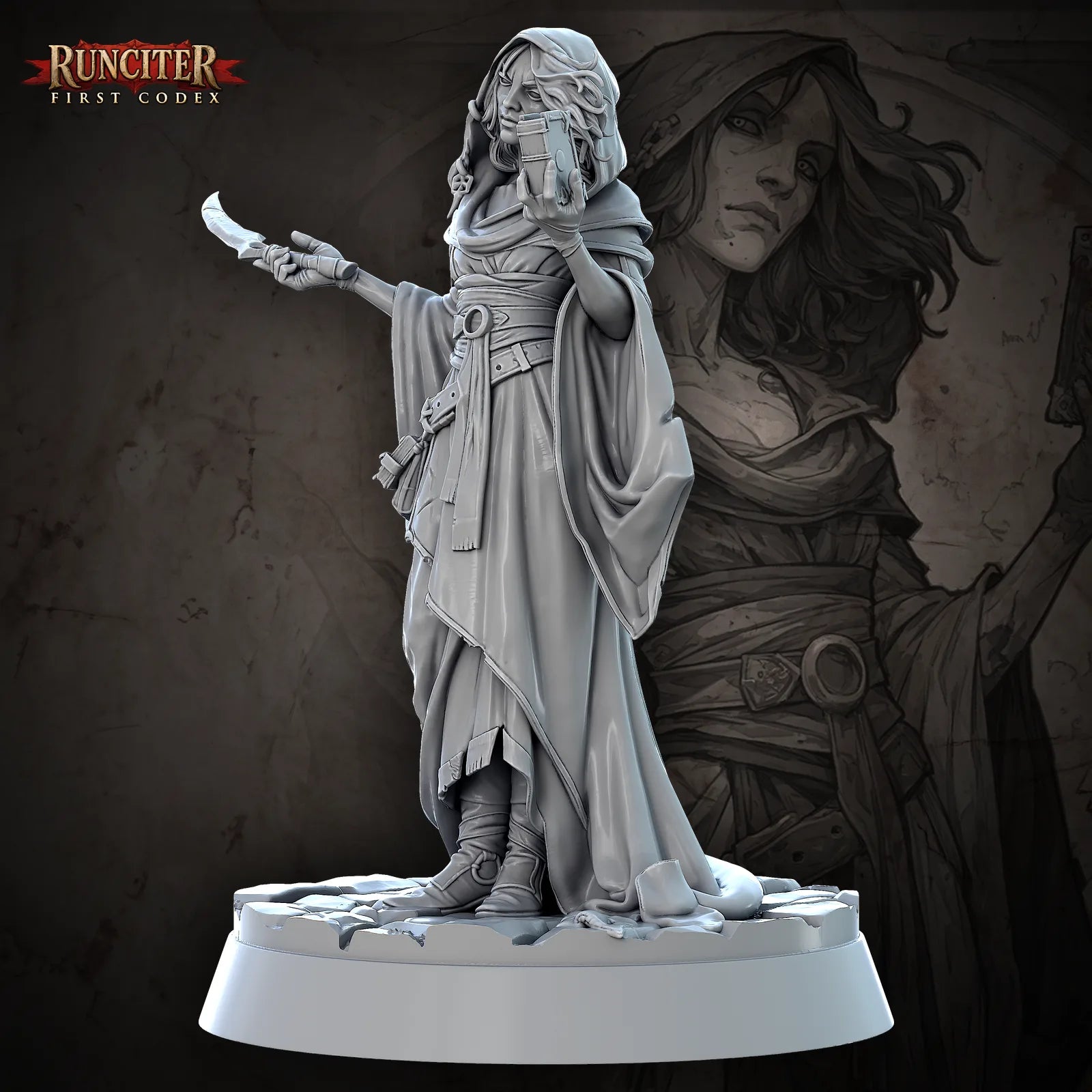 Morwen Shadowbrook · Female Shadar Kai Warlock