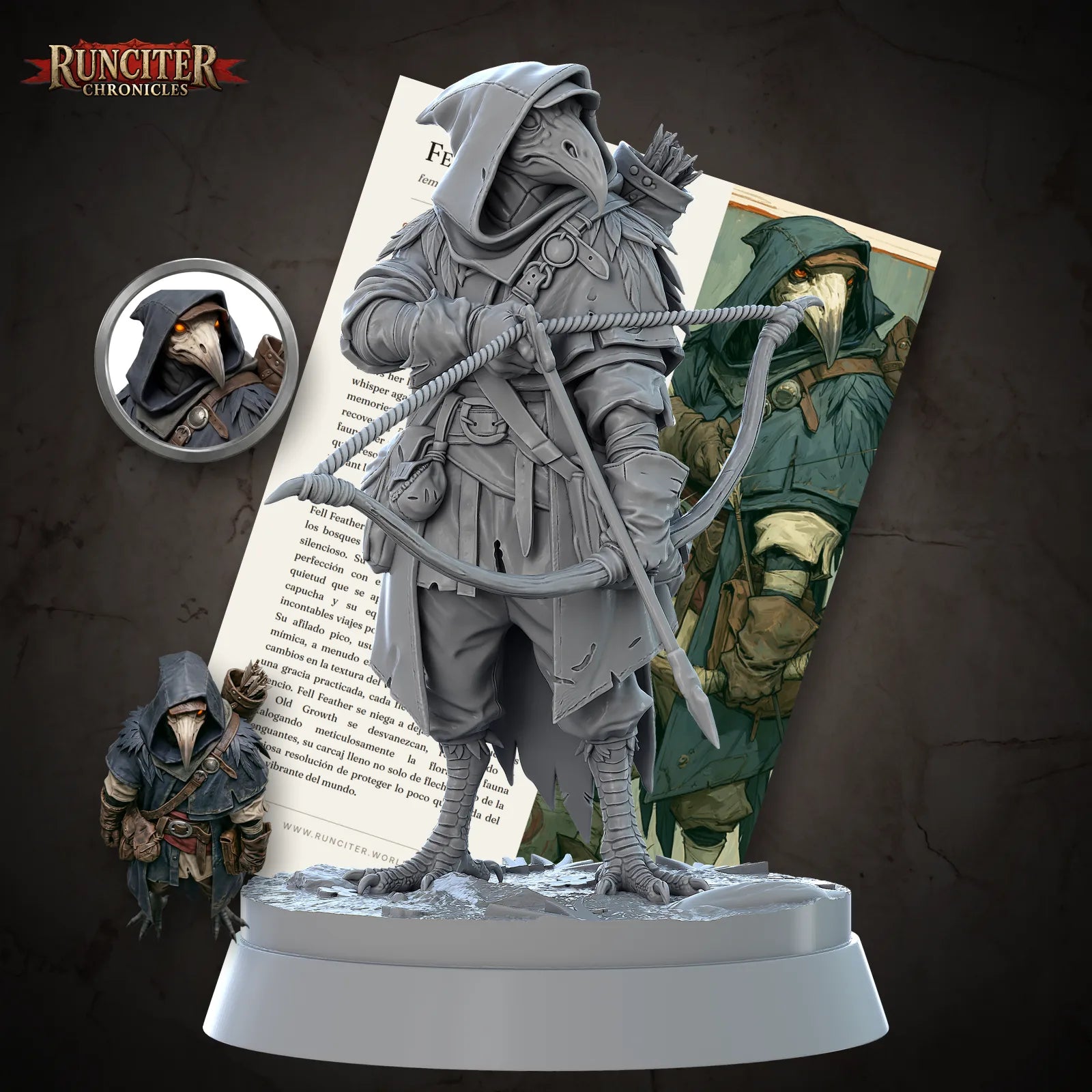 Fell Feather · Female Kenku Ranger