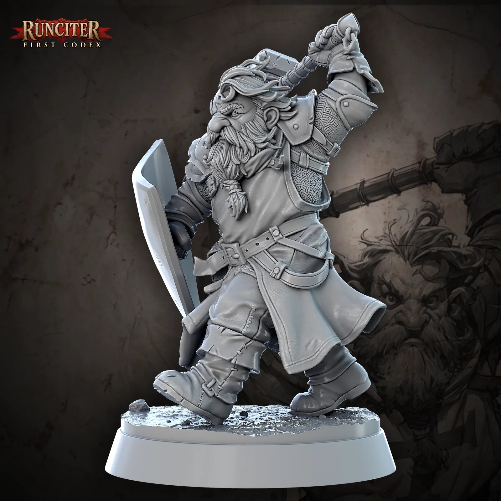 Thrain Stonehand · Male Dwarf Paladin