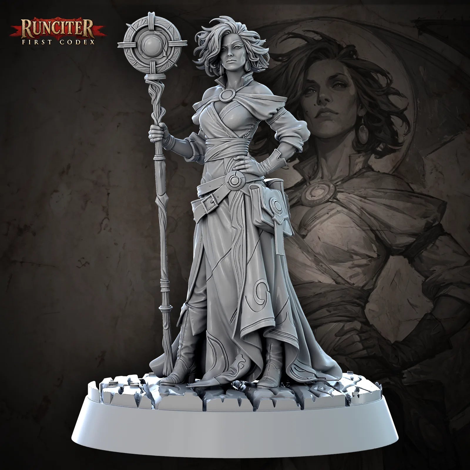 Soleia Whisperlight · Female Aasimar Wizard