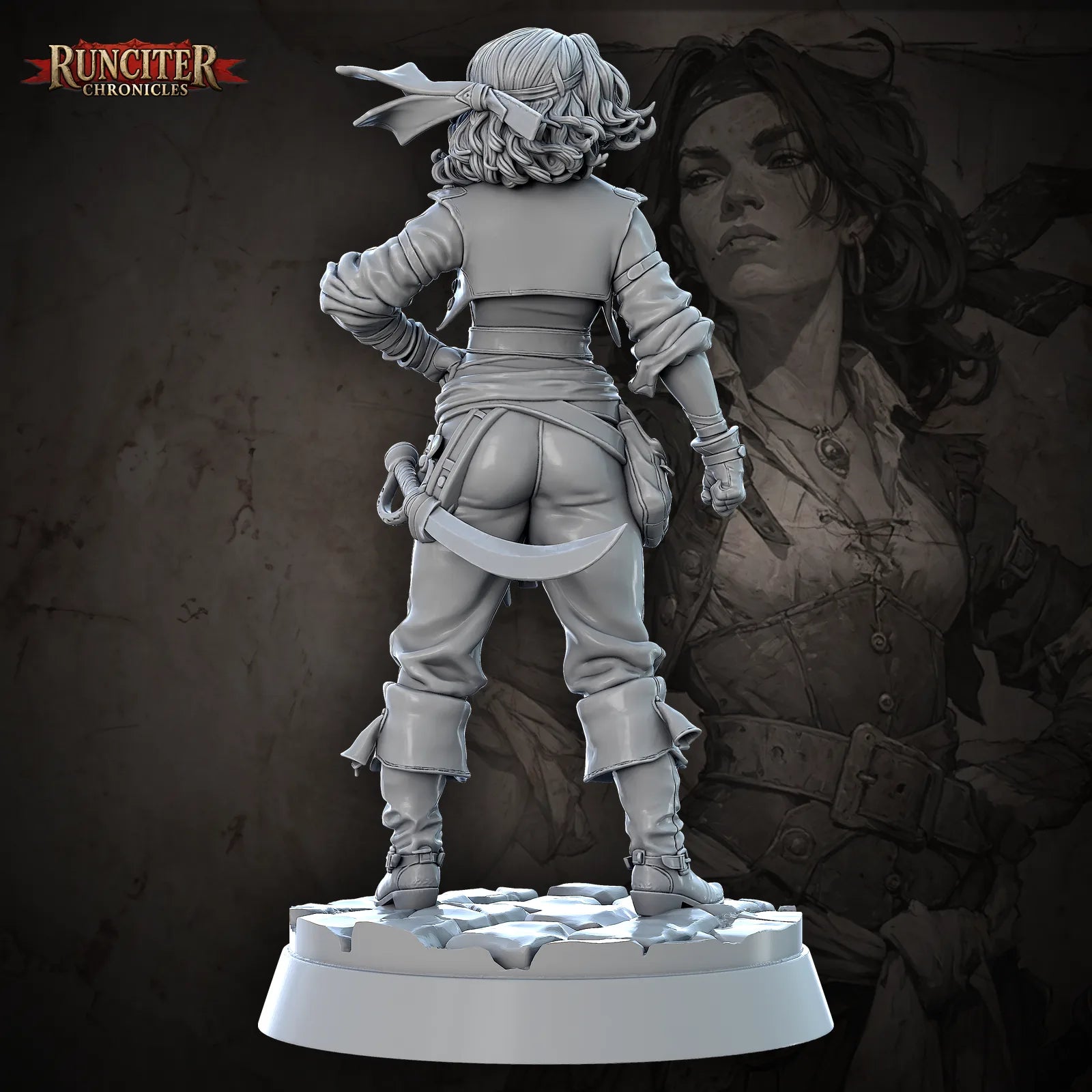Coralia · Female Human Swashbuckler