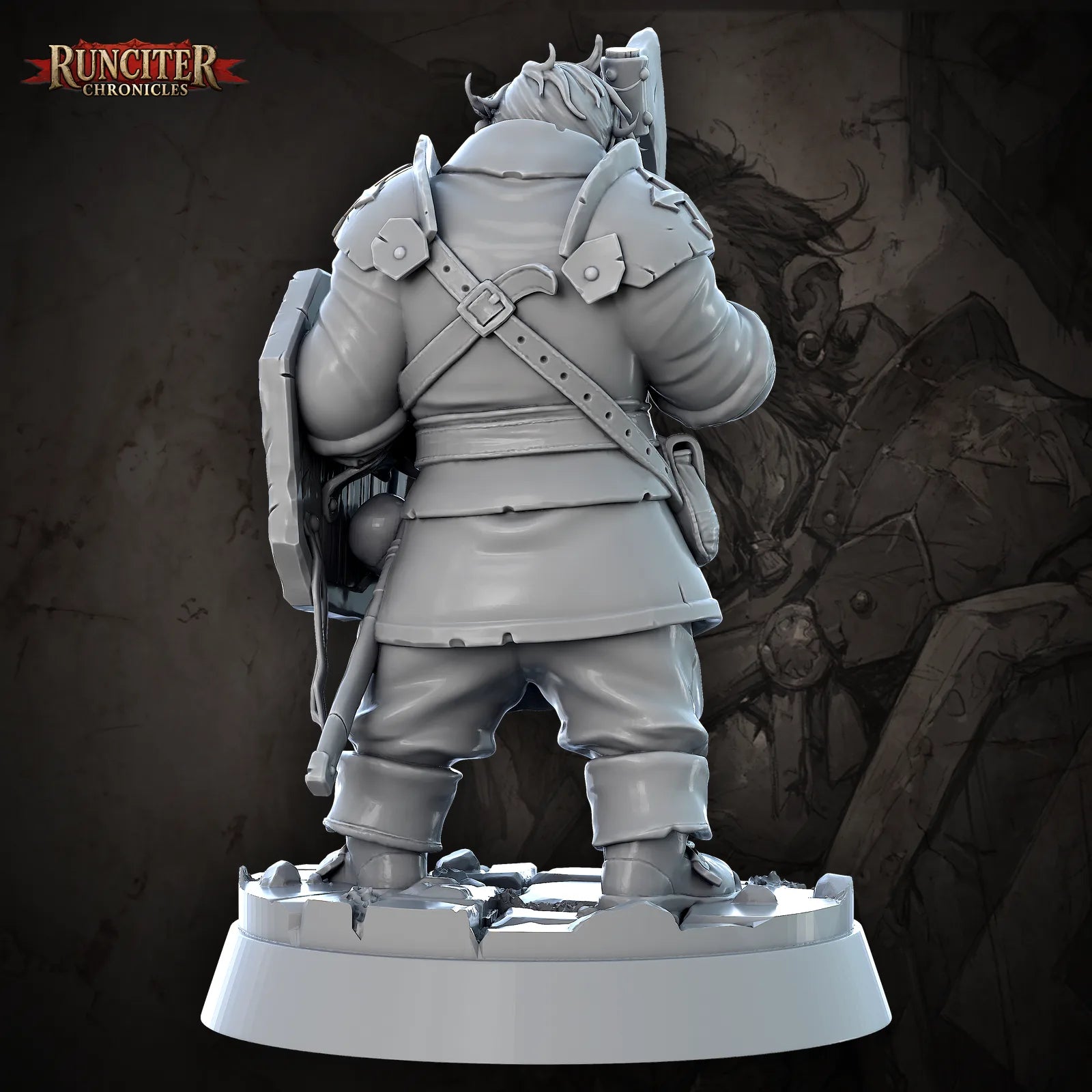 Flint Ironhide · Male Dwarf Fighter
